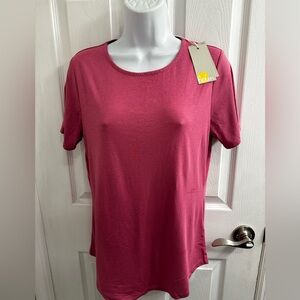 NWT BODEN WOMEN’S Mauve Pink Short Sleeve Top Size 8